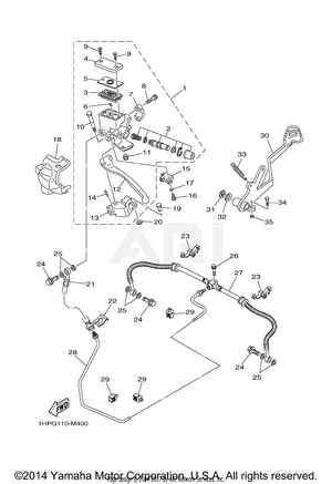 REAR MASTER CYLINDER