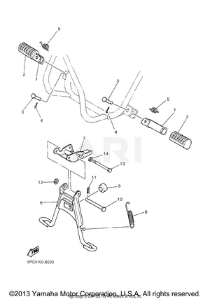 STAND & FOOTREST