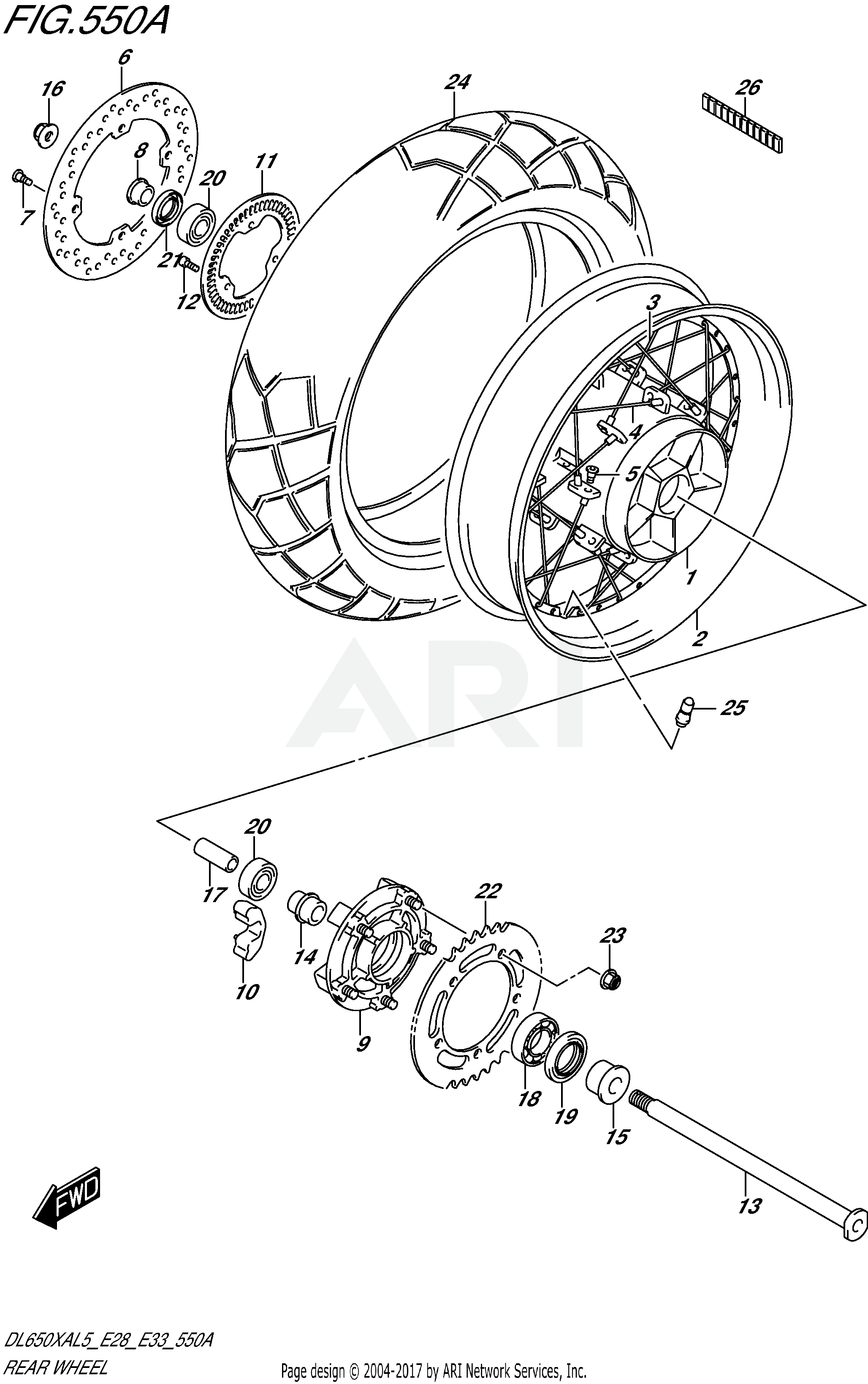 REAR WHEEL