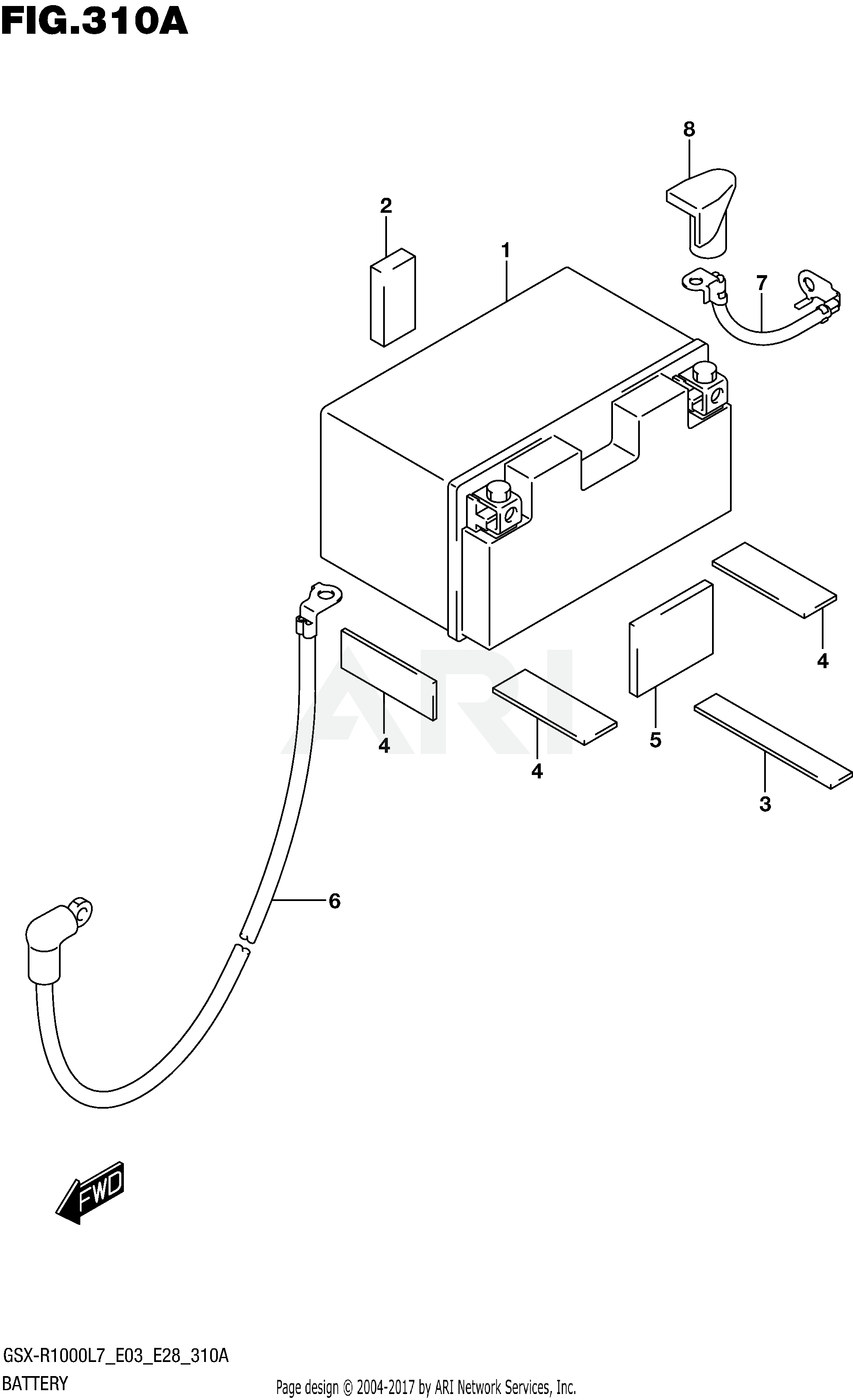 BATTERY (GSX-R1000L7 E03)