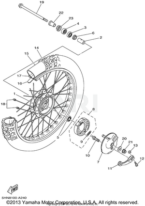 FRONT WHEEL