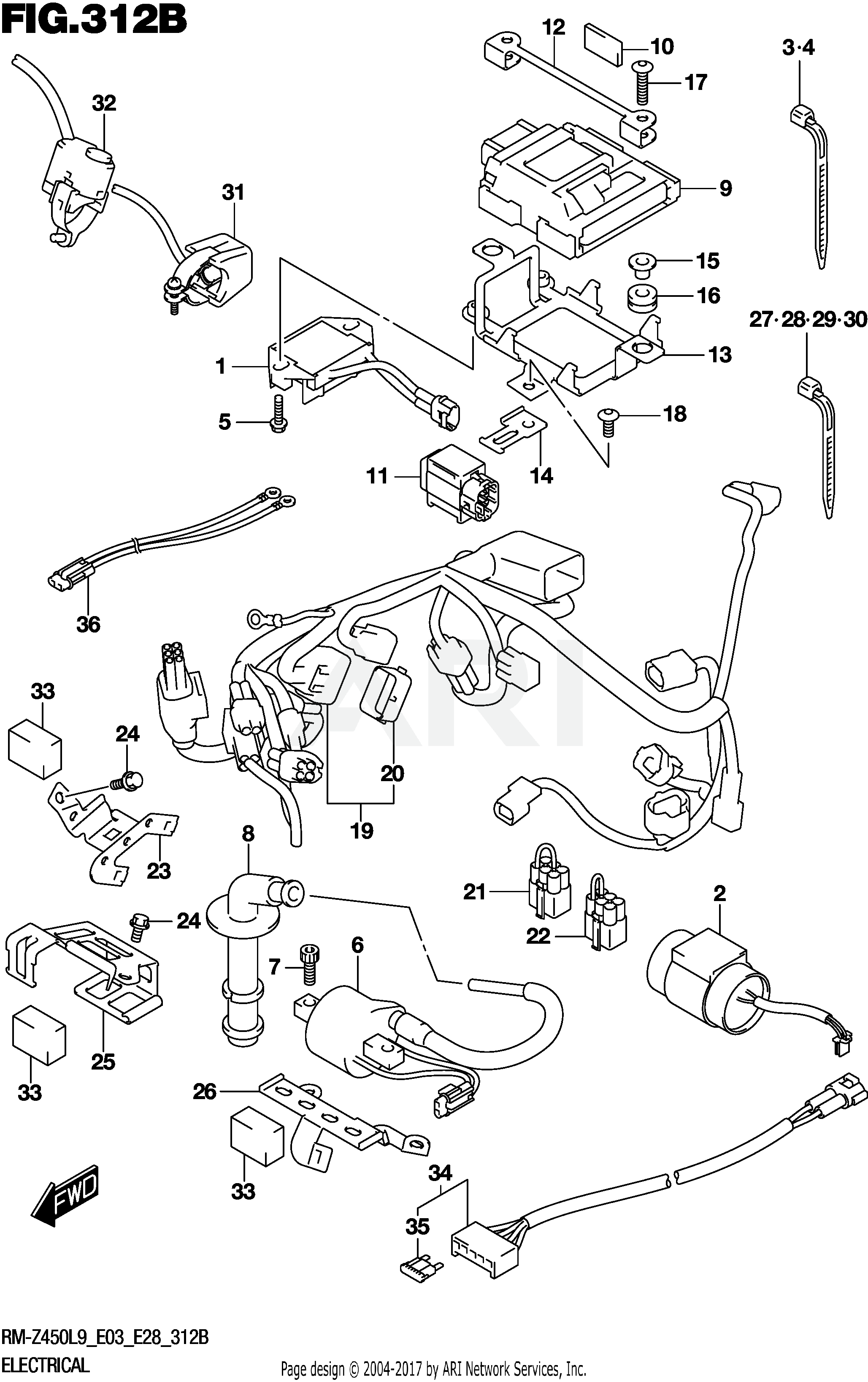 ELECTRICAL (RM-Z450L9 E28)