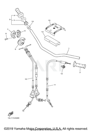 STEERING HANDLE CABLE