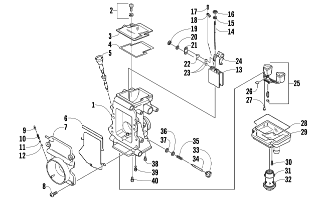 CARBURETOR - INTERNAL PARTS