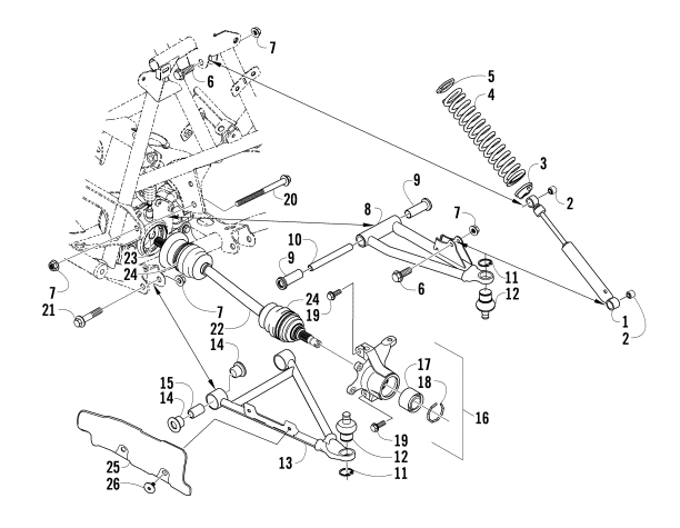 FRONT SUSPENSION ASSEMBLY