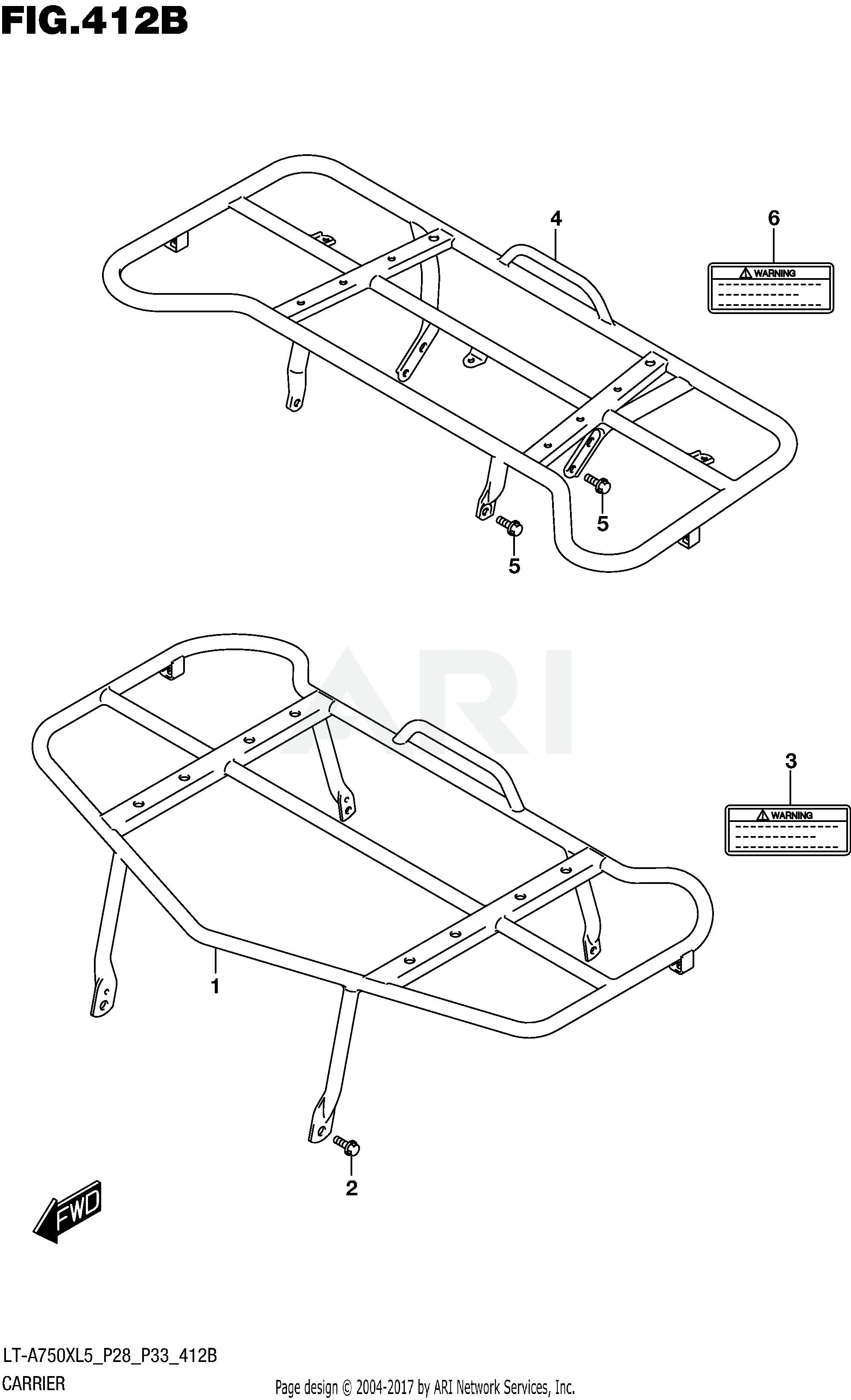 CARRIER (LT-A750XL5 P33)