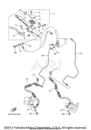 FRONT MASTER CYLINDER