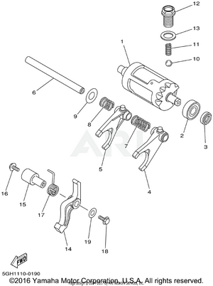 SHIFT CAM FORK