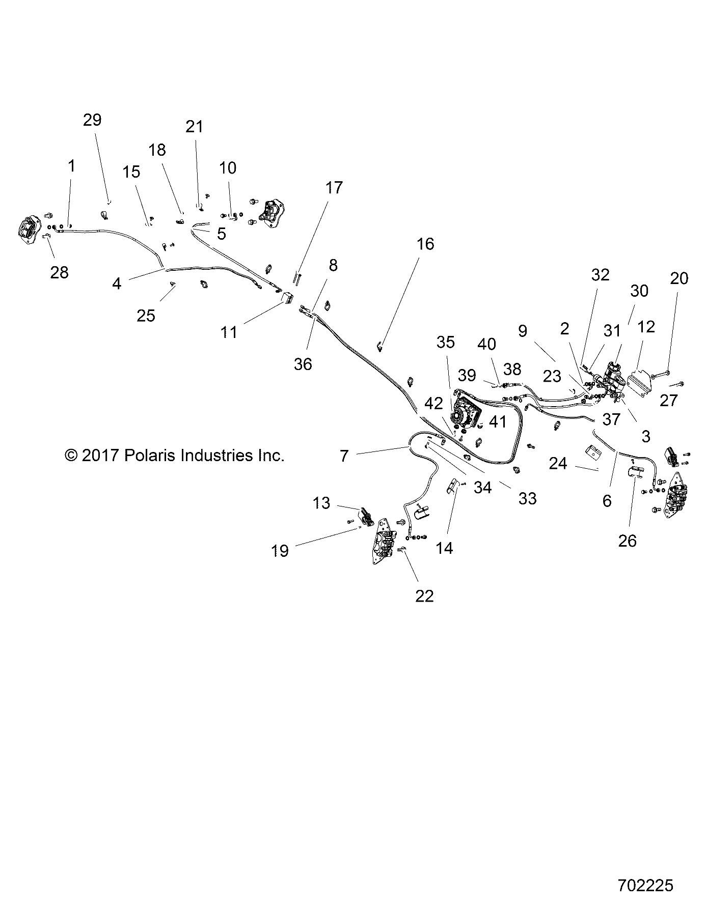 BRAKES, BRAKE LINES AND MASTER CYLINDER - R18RGC99CM (702225)