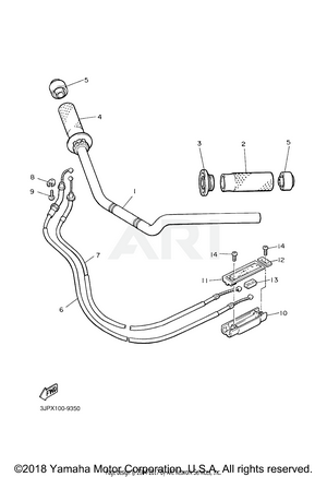 STEERING HANDLE CABLE