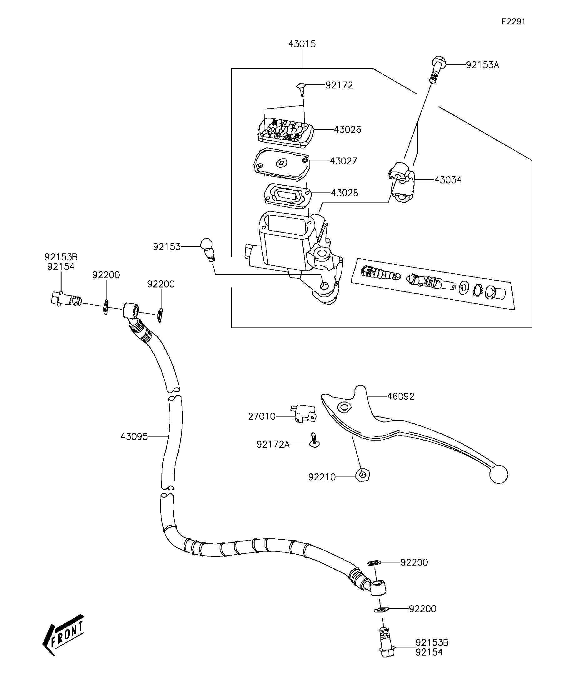 Front Master Cylinder