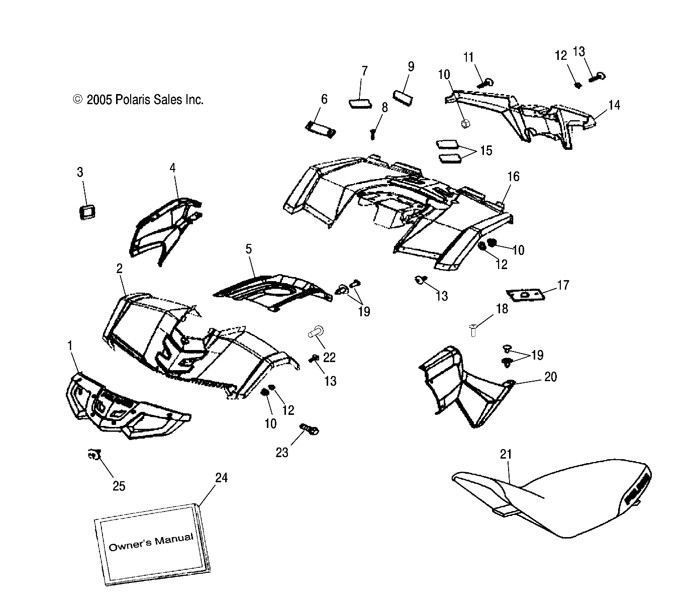 CAB/SEAT - A06SB20AA/AB (4999202799920279B07)