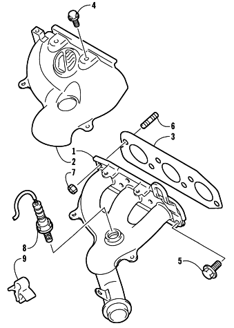 EXHAUST MANIFOLD ASSEMBLY