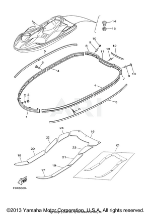 GUNWALE MAT