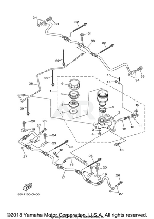 REAR MASTER CYLINDER