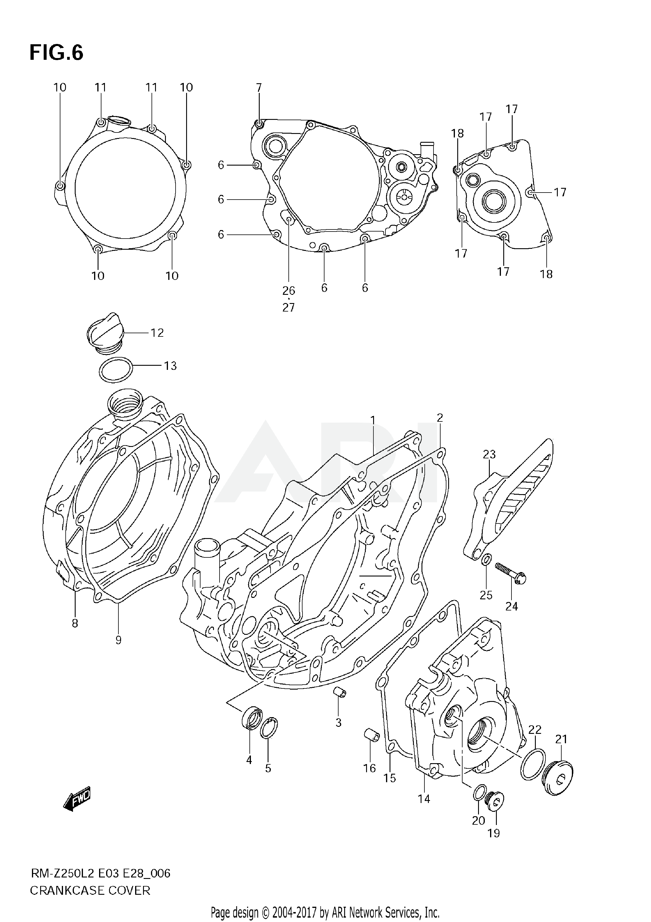 CRANKCASE COVER