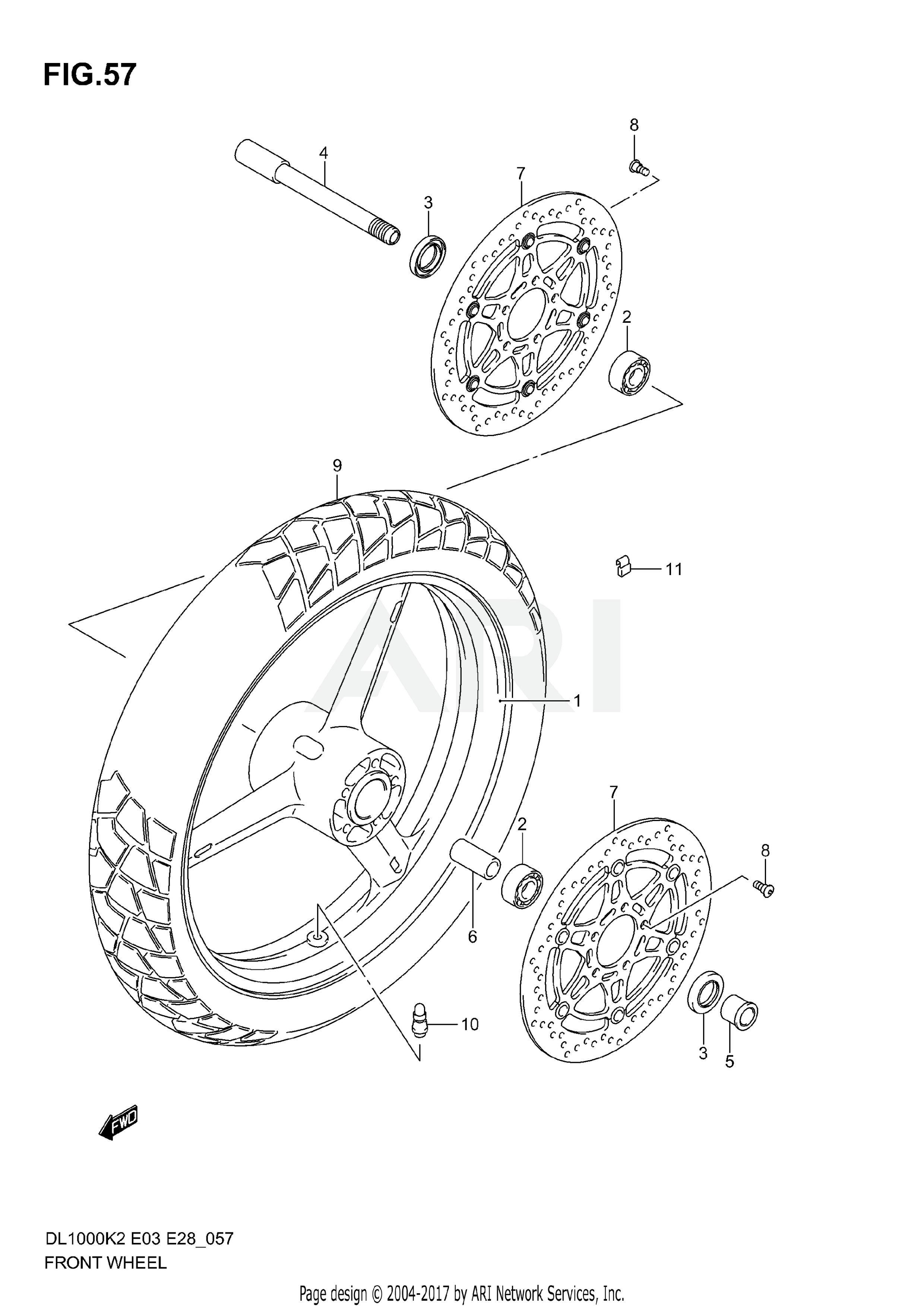 FRONT WHEEL