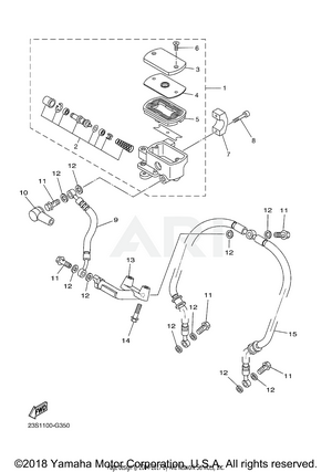 FRONT MASTER CYLINDER