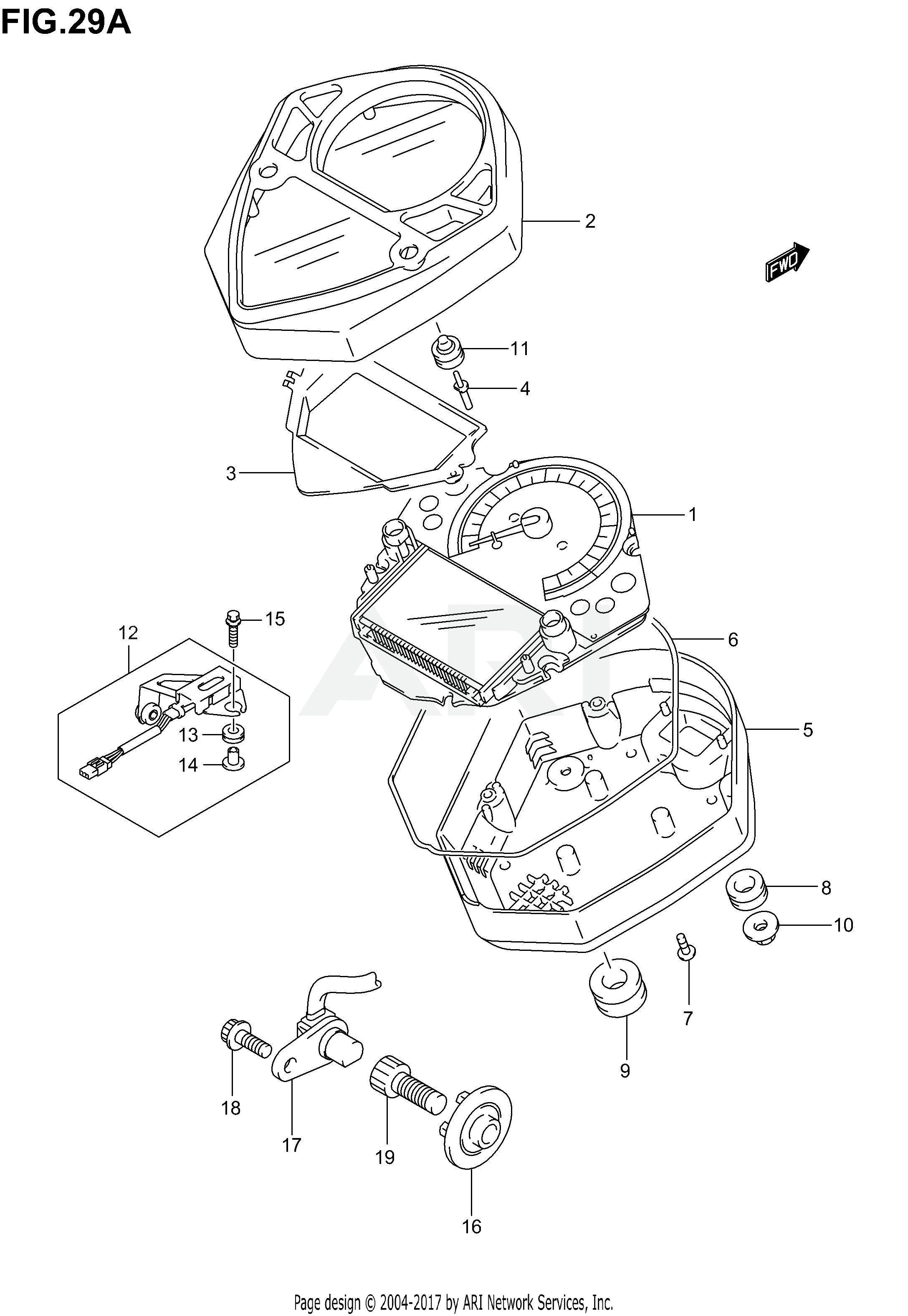 SPEEDOMETER (SV1000SK5)