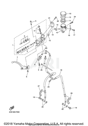 FRONT MASTER CYLINDER