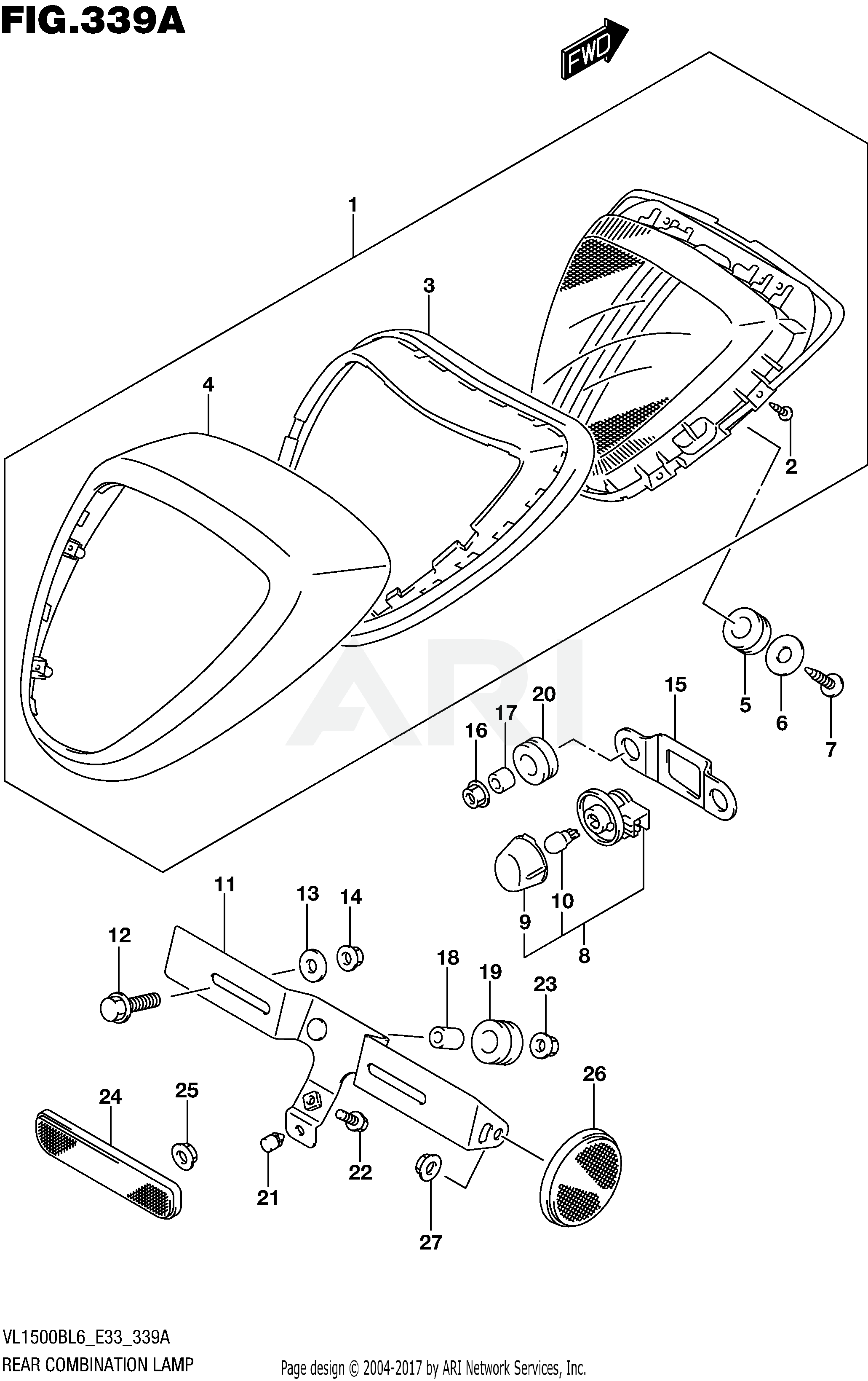 REAR COMBINATION LAMP