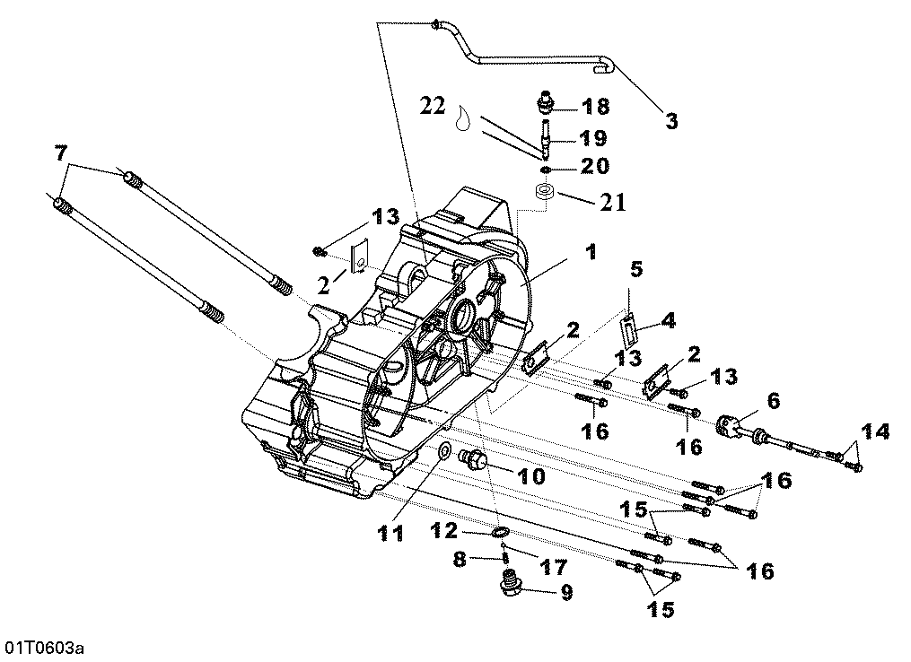 Left Crankcase Half