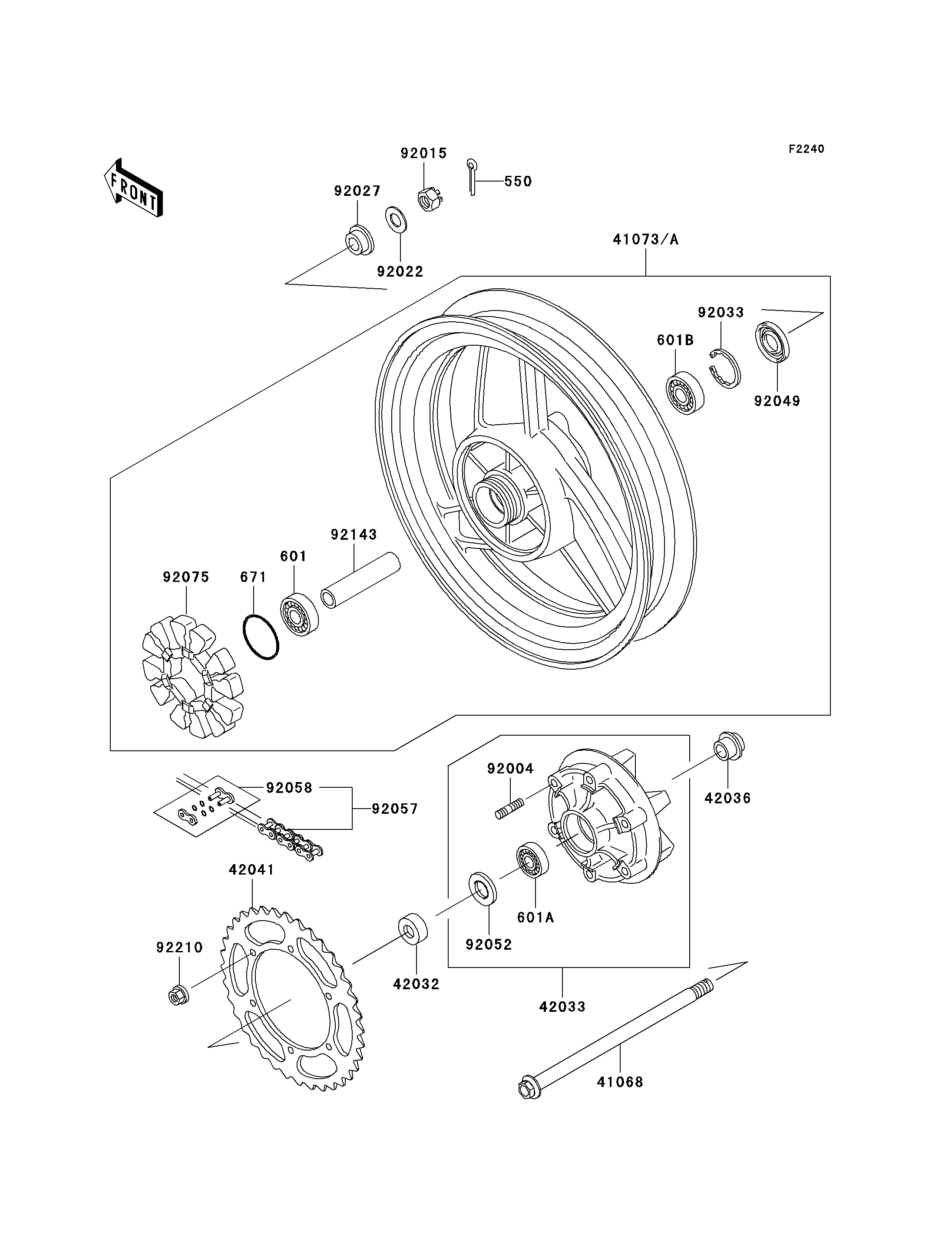 Rear Wheel/Chain