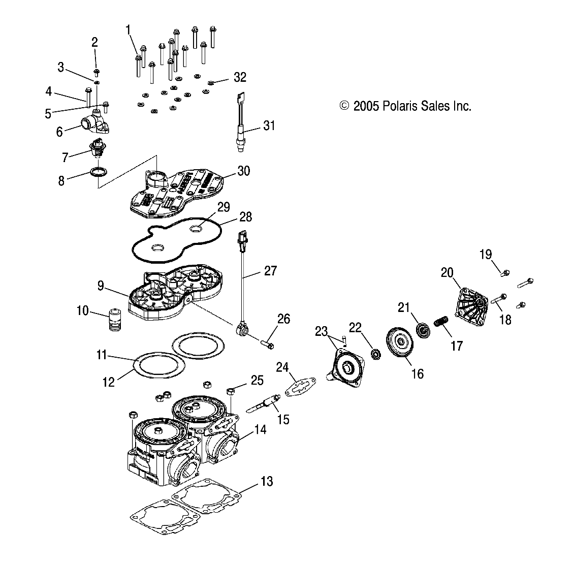 CYLINDER - S06PS6FS/ESA (4997459745C13)