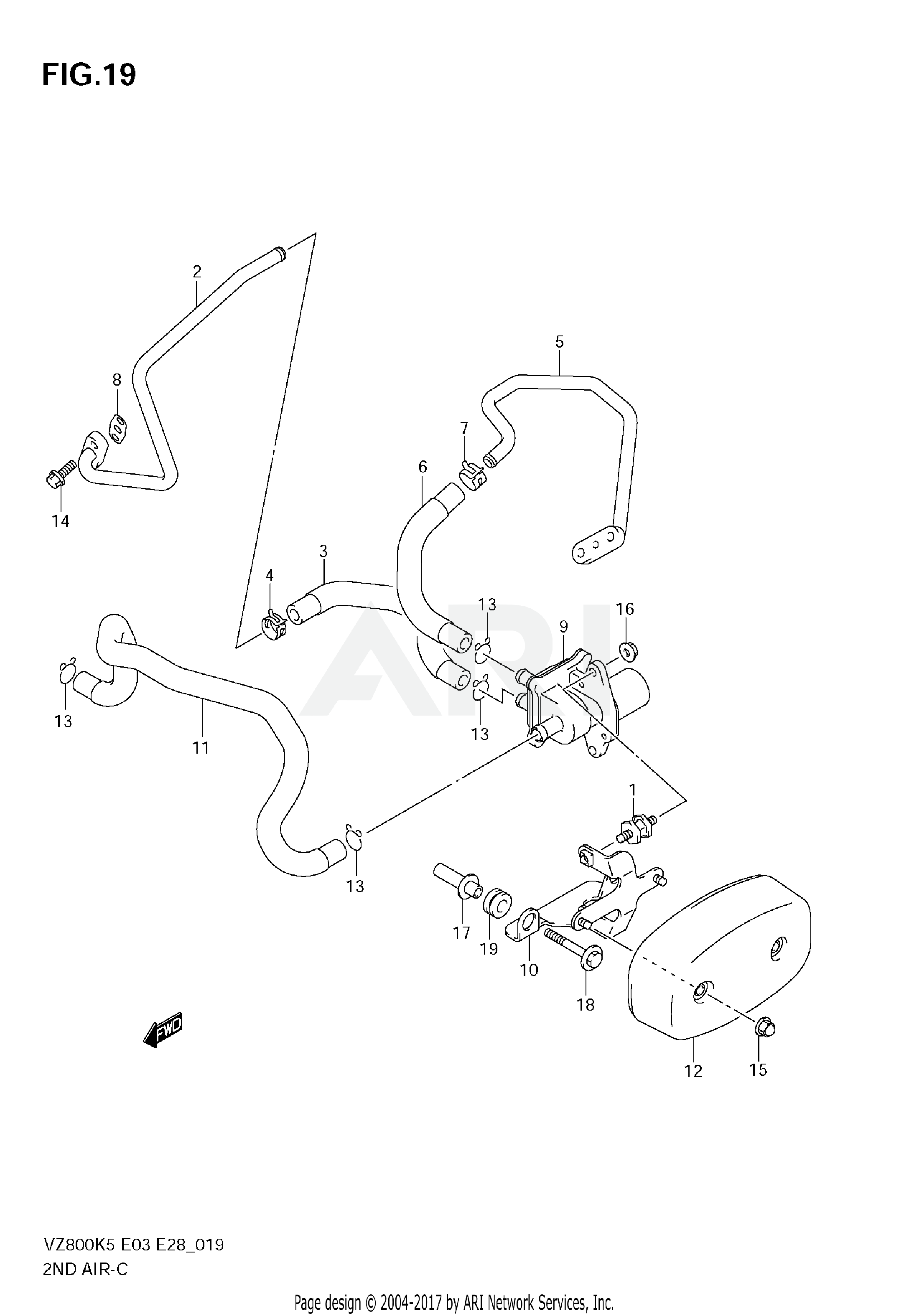 SECOND AIR (MODEL K5/K6/K7/K8)