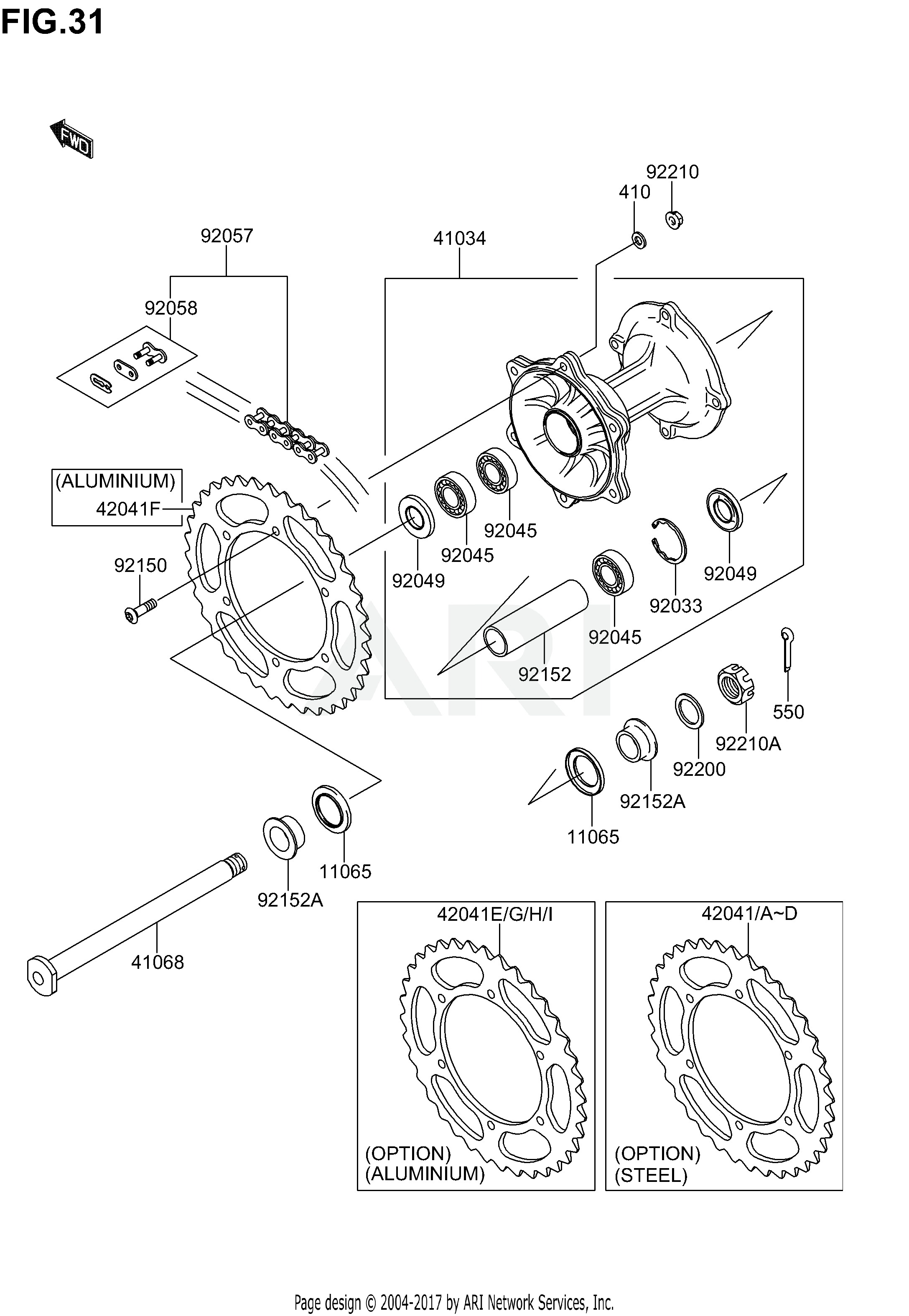 REAR HUB