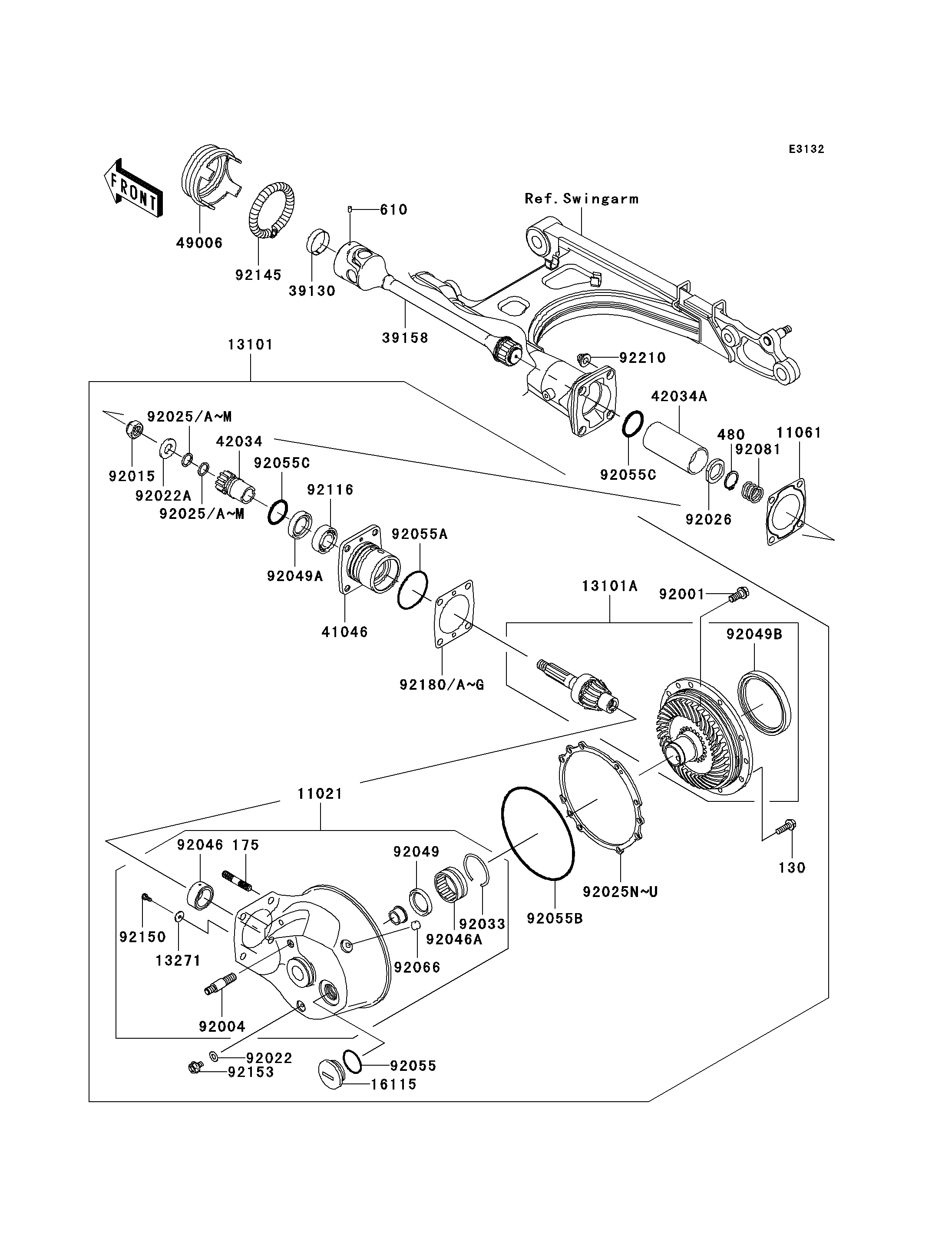 Drive Shaft/Final Gear