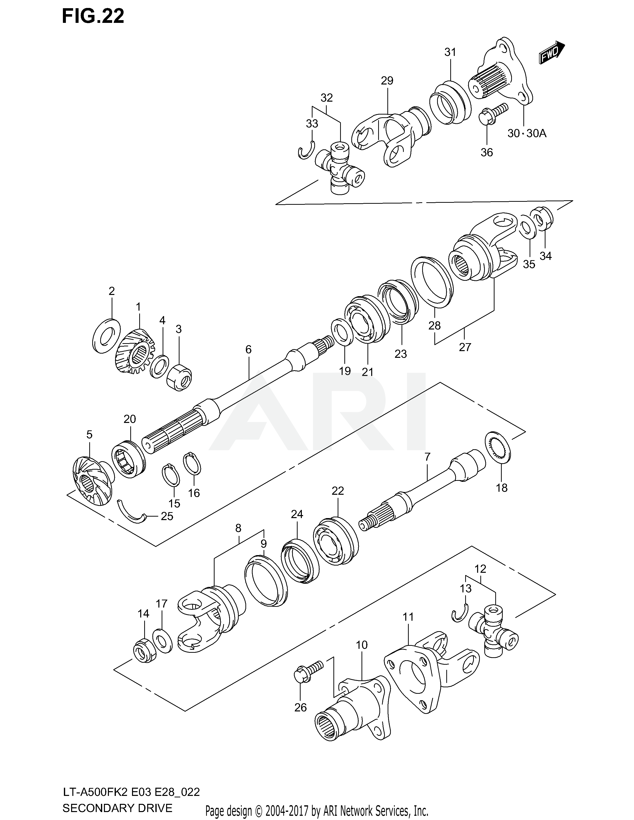 SECONDARY DRIVE