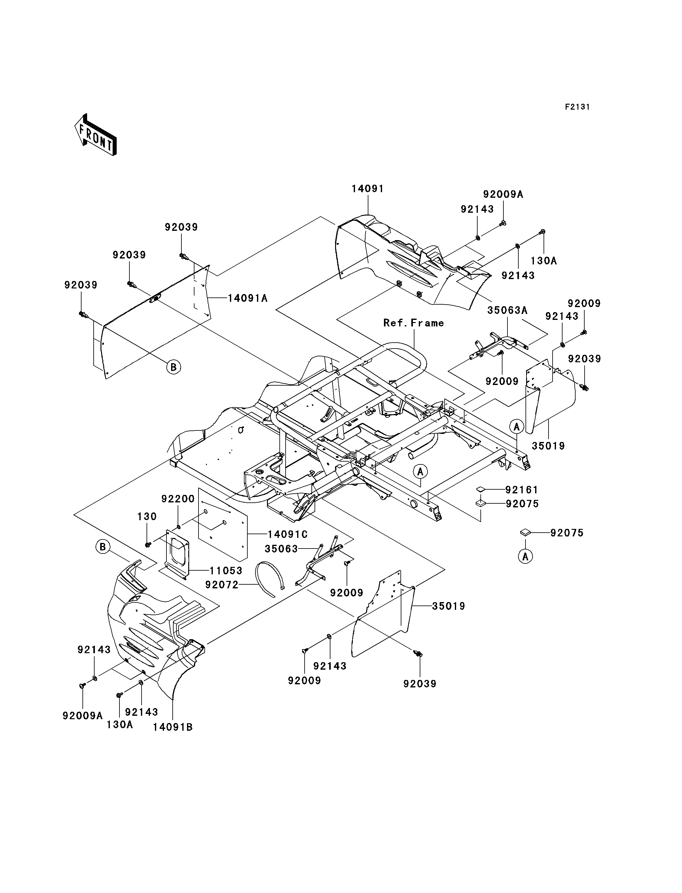 Frame Fittings(Rear)