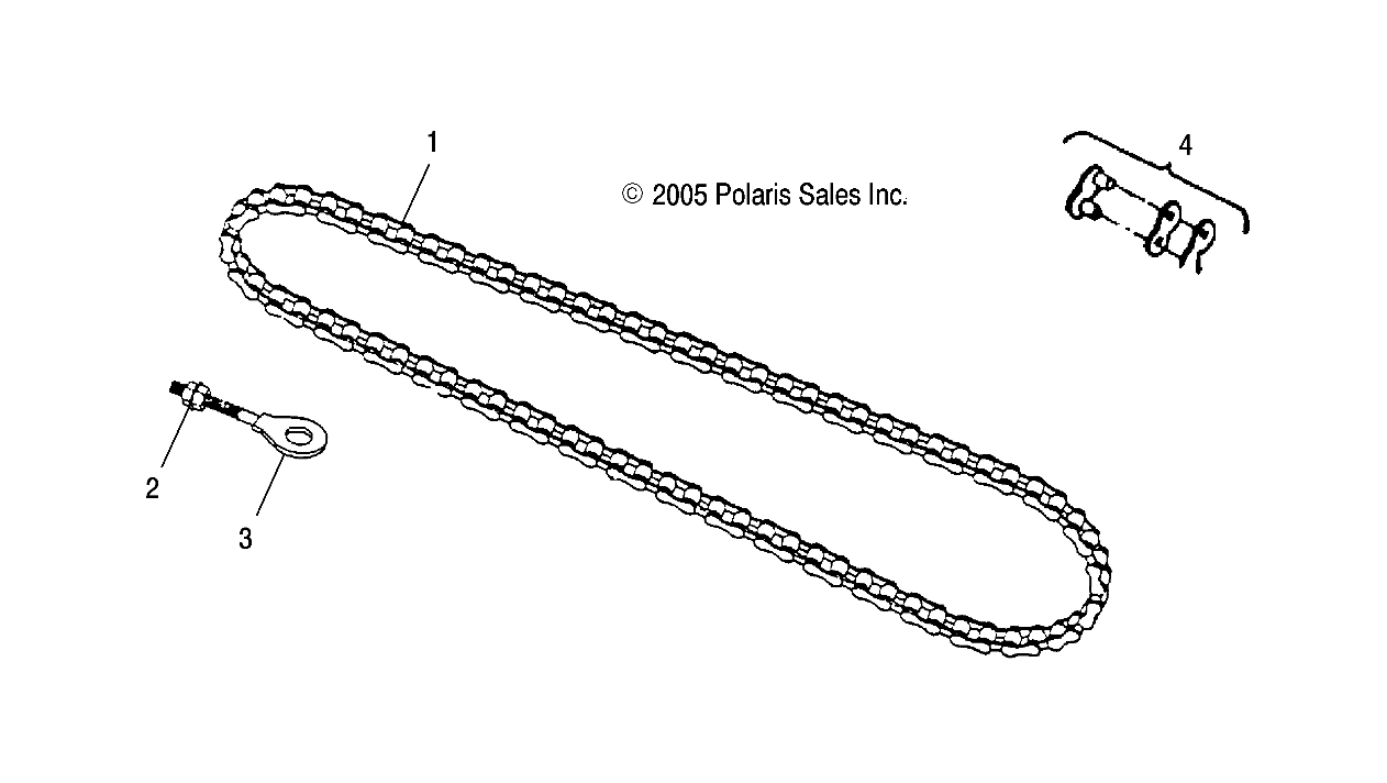 DRIVE TRAIN, CHAIN - A11KA05AB/AD (4999202359920235B13)