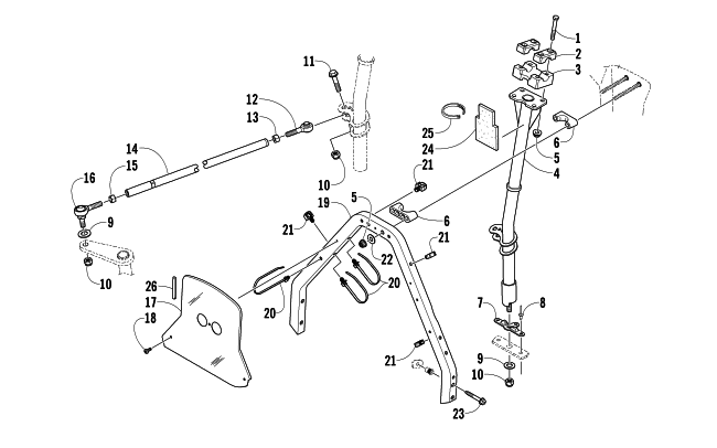 STEERING POST ASSEMBLY