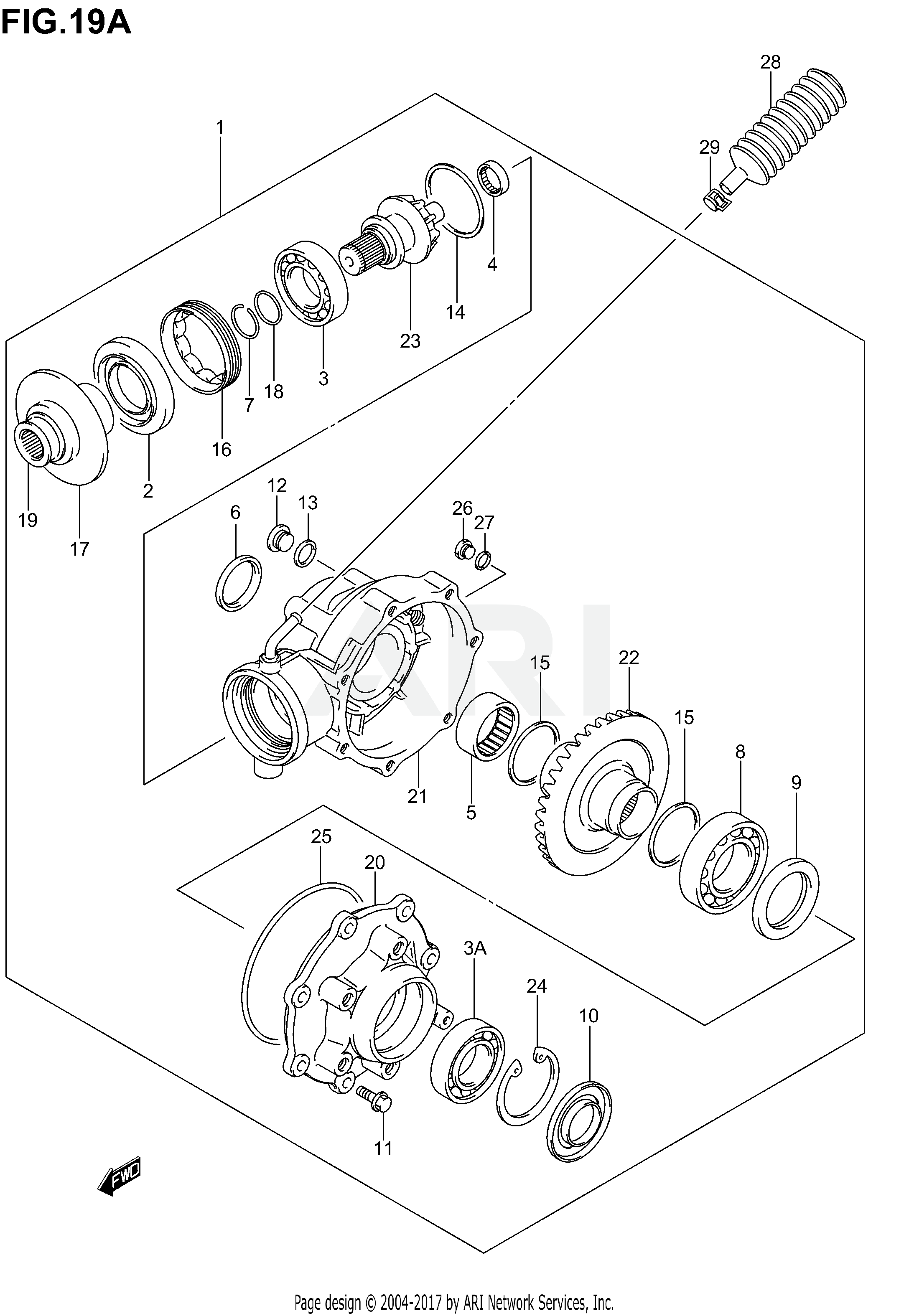 FINAL BEVEL GEAR (MODEL K3,F.NO.JSAAJ51A32112560%)