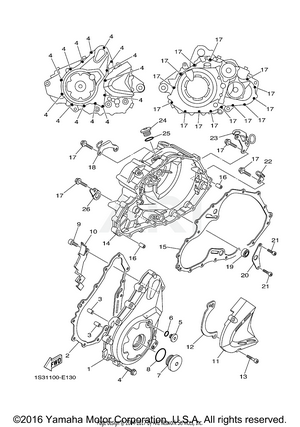 CRANKCASE COVER 1