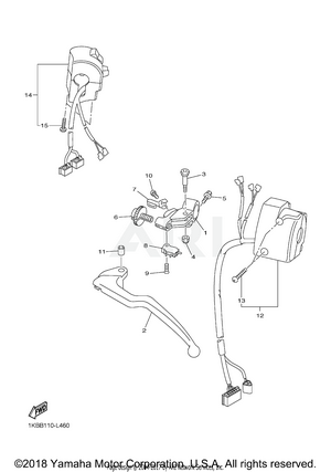 HANDLE SWITCH LEVER