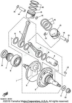 CRANKSHAFT PISTON