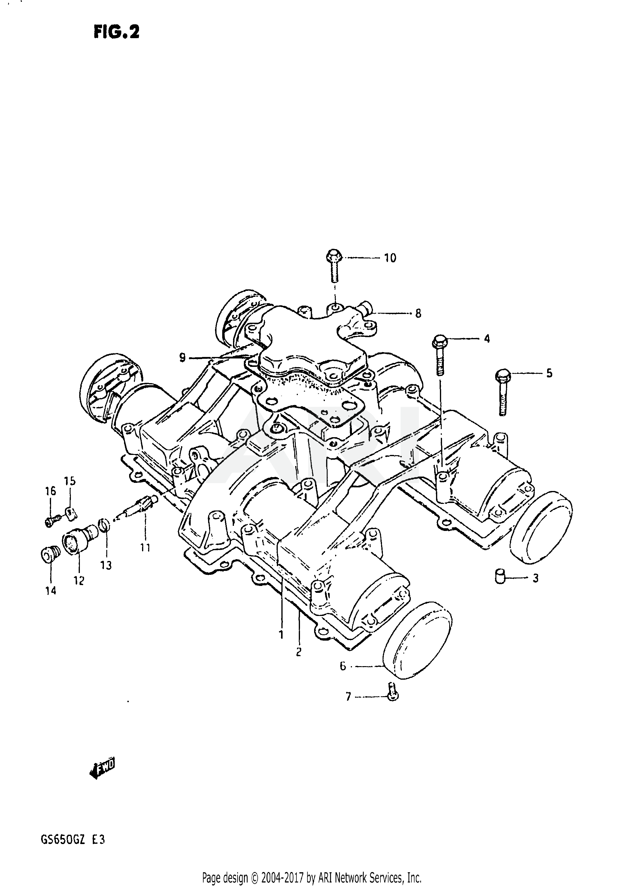 CYLINDER HEAD COVER (F.NO.103561-)