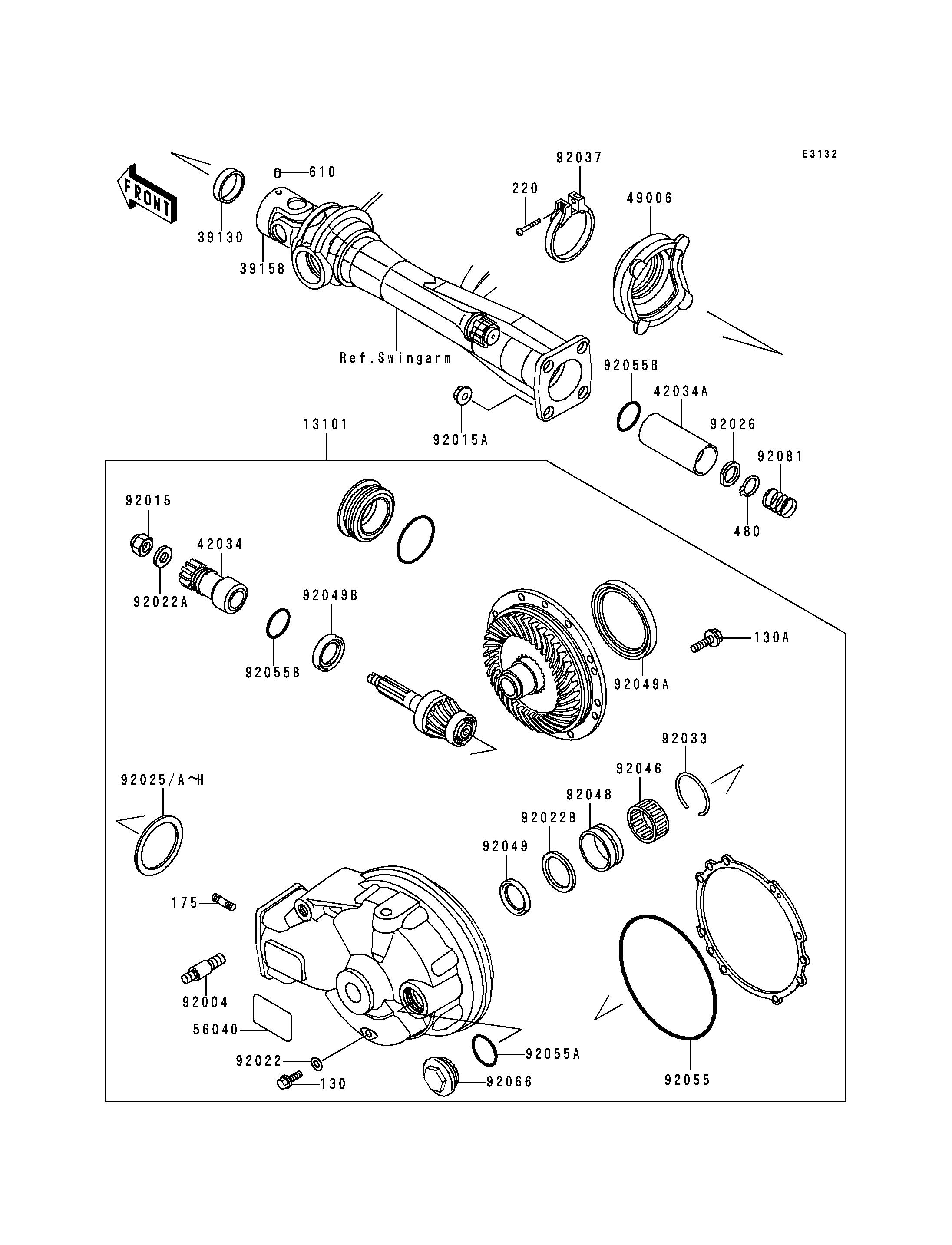 Drive Shaft/Final Gear