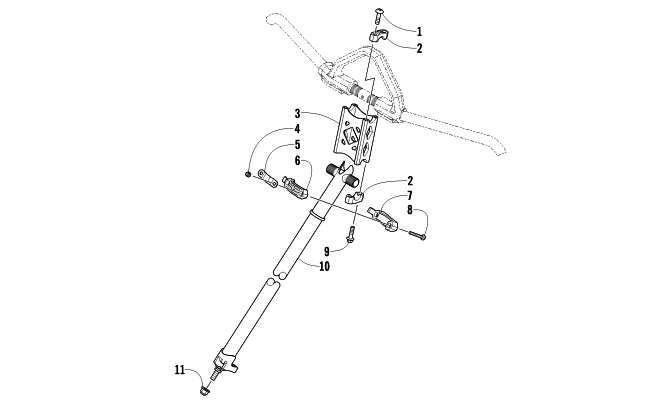 STEERING POST ASSEMBLY