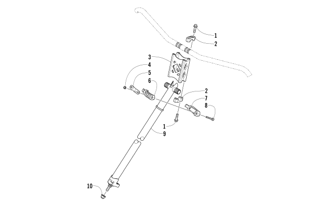 STEERING POST ASSEMBLY