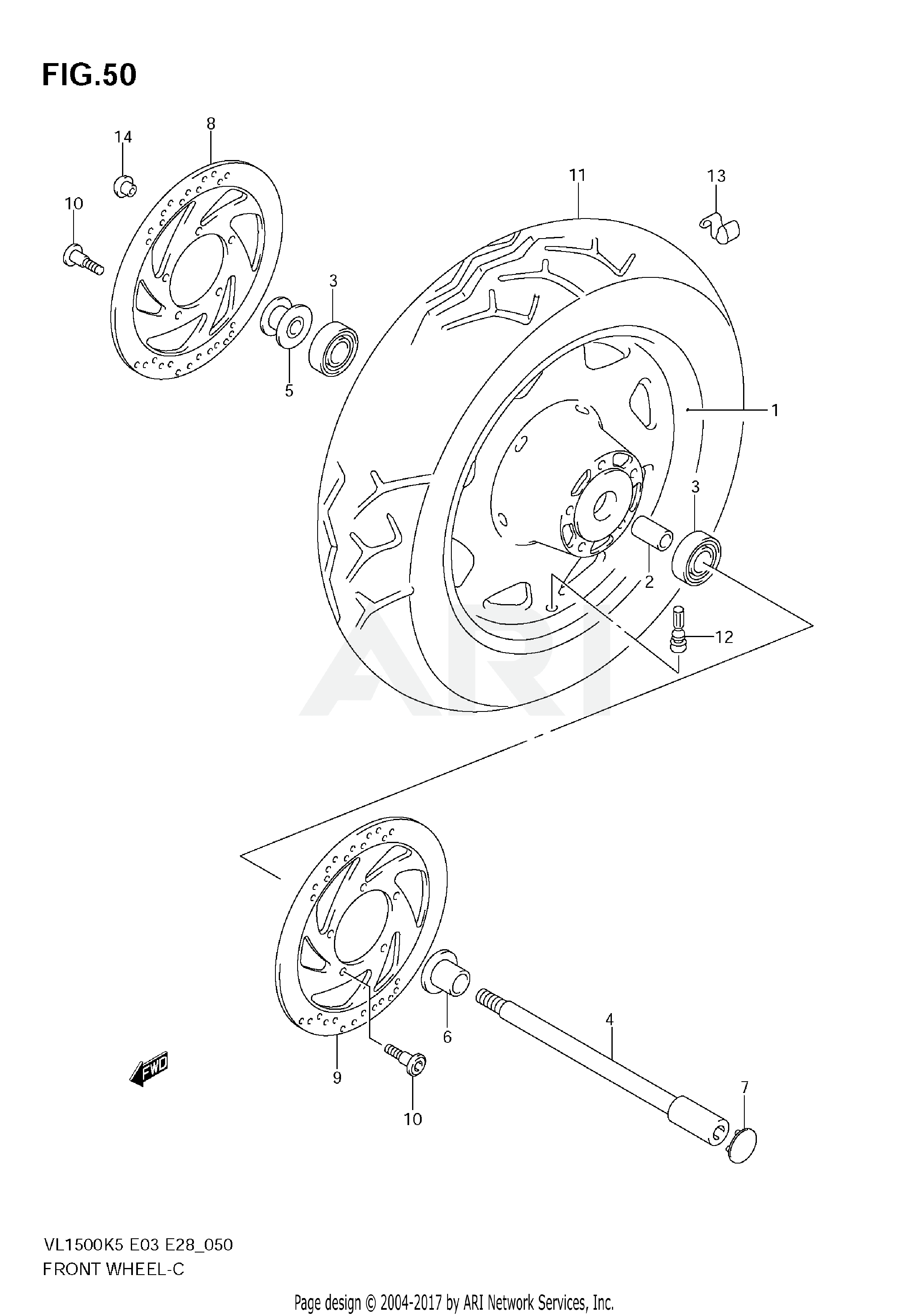 FRONT WHEEL