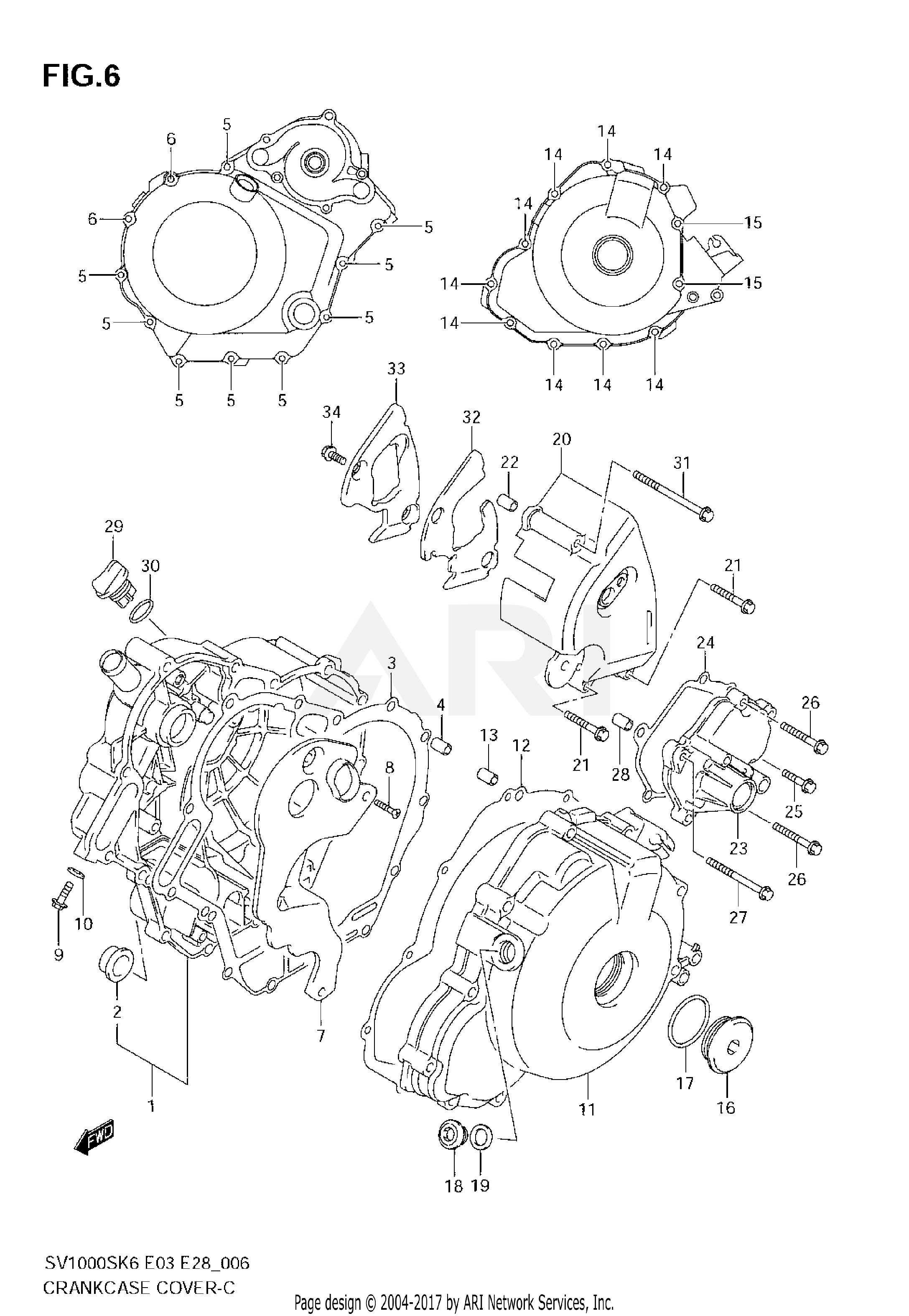 CRANKCASE COVER