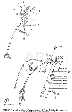 HANDLE SWITCH LEVER