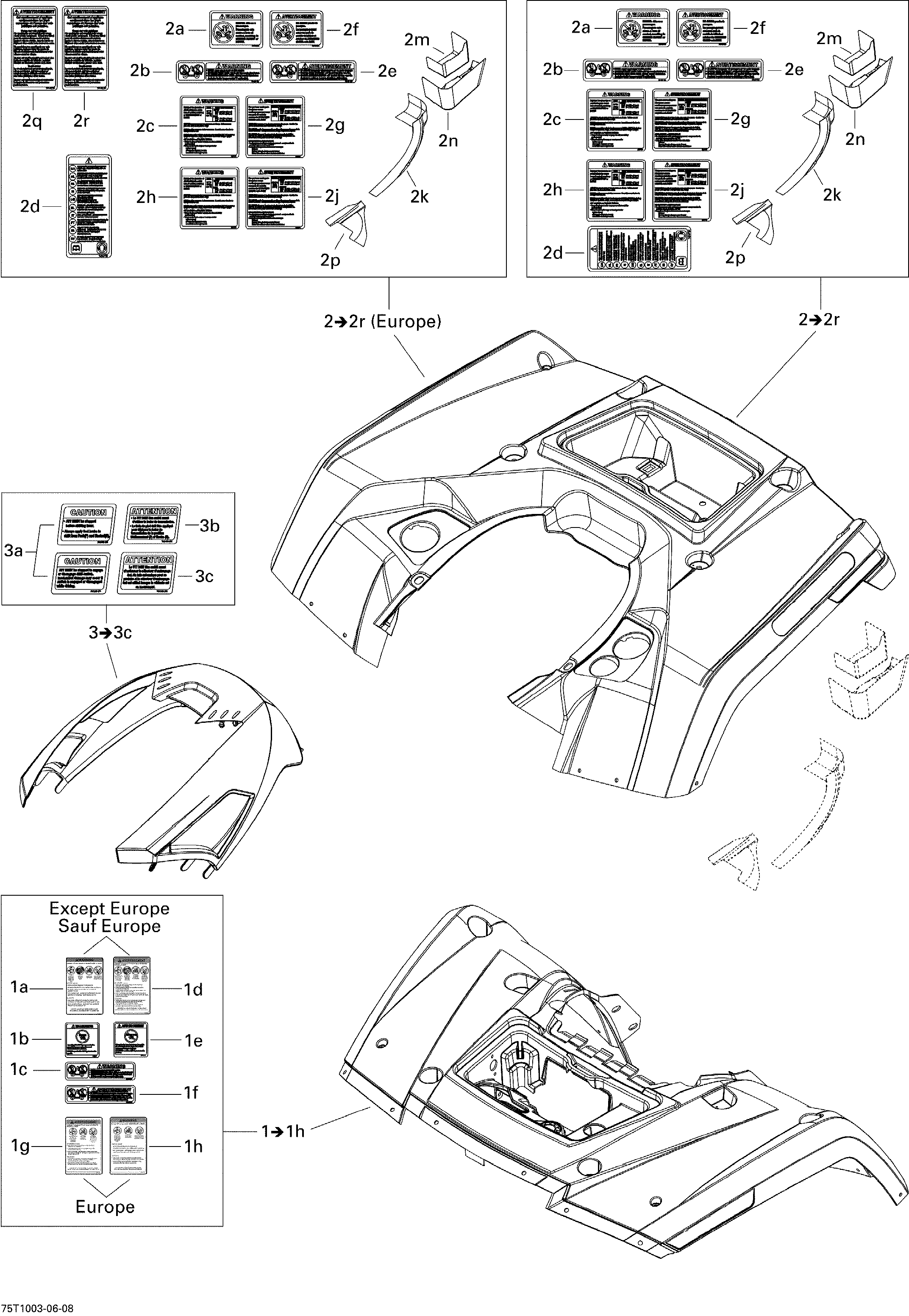 Fender And Central Panel Kit