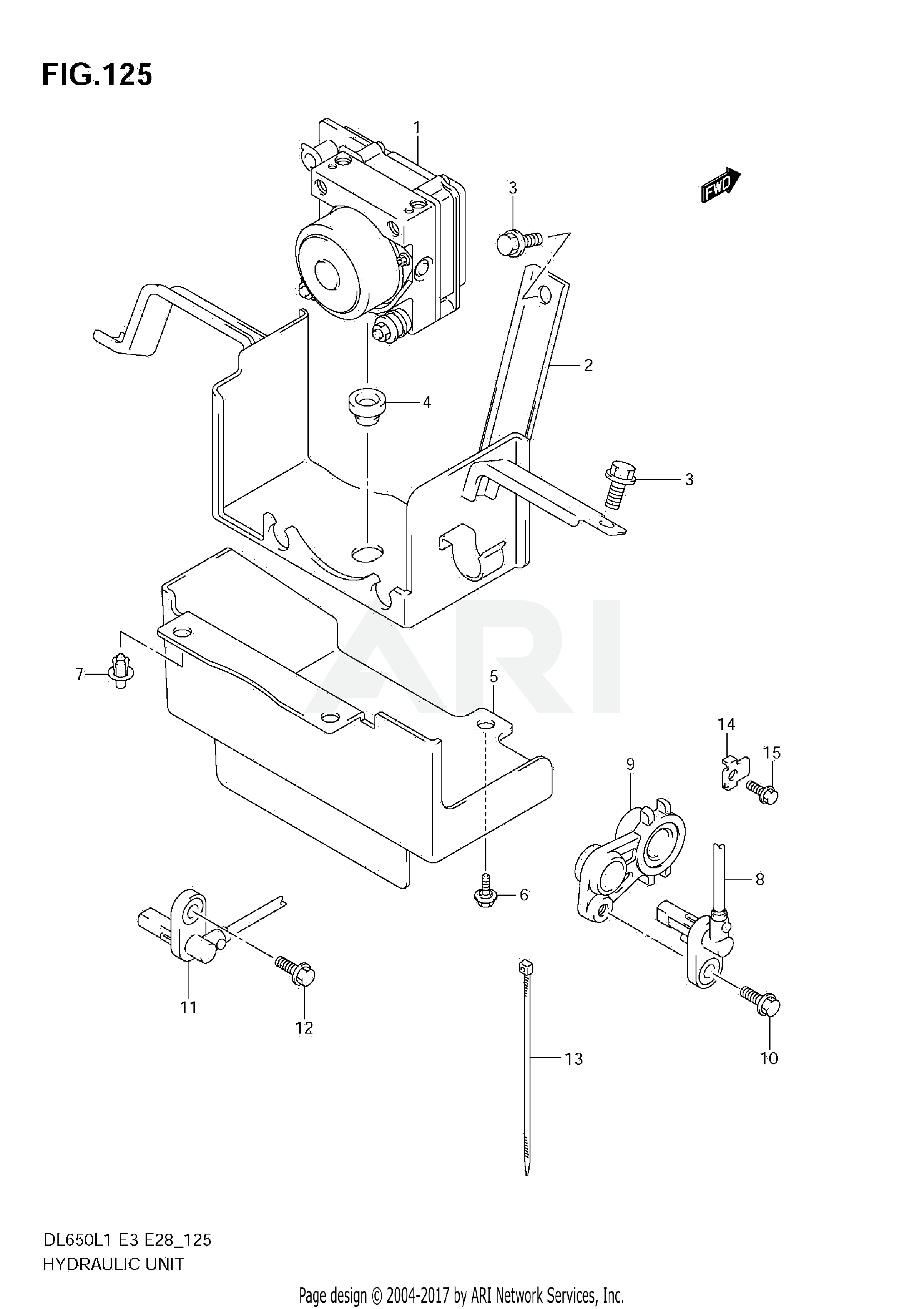 HYDRAULIC UNIT (DL650A L1 E28)