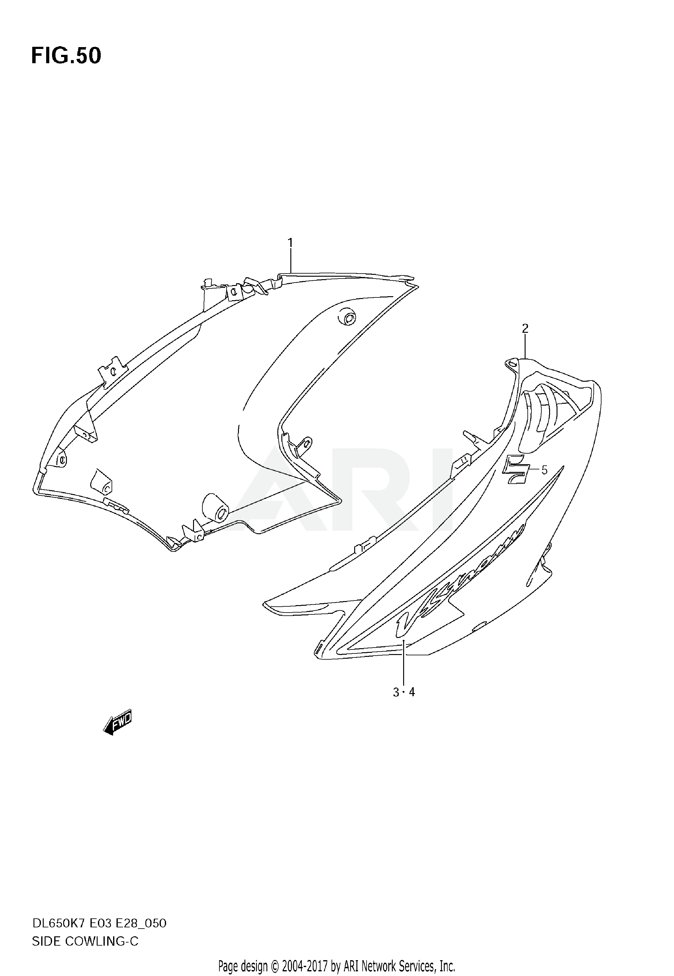 SIDE COWLING (MODEL K7)