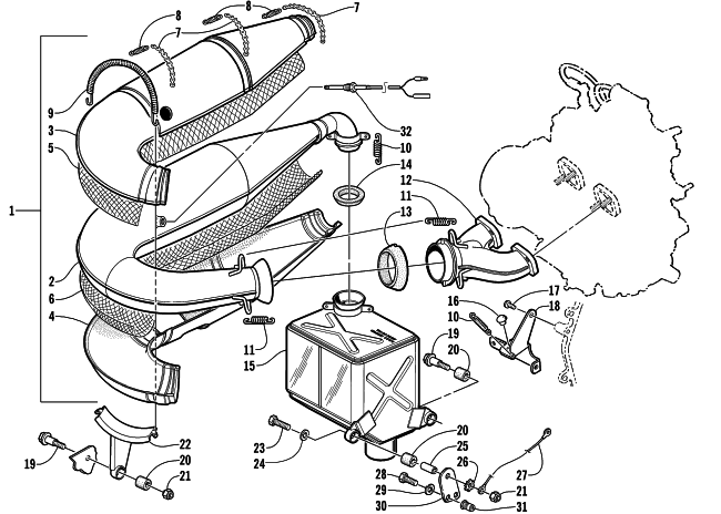 EXHAUST ASSEMBLY